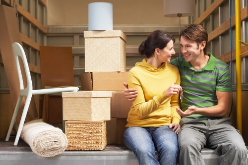 Risk assessment planning before a removals job in Hammersmith